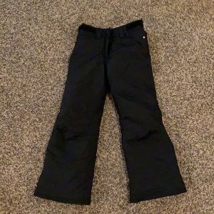 Obermeyer Black Snowpants XS (size 6-7)